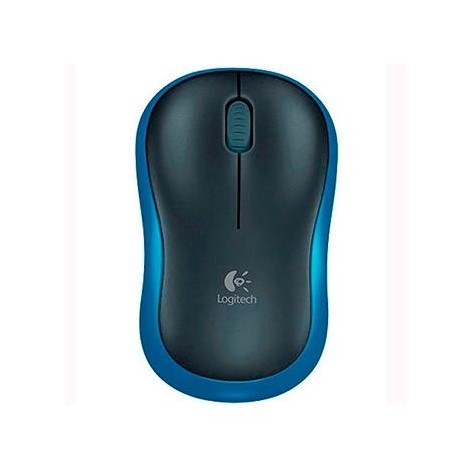 LOGITECH RATÓN M185 INALÁMBRICO 1000PPP AMBIDIESTRO 3 BOTONES COMPACTO AZUL
