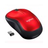 LOGITECH RATÓN M185 INALÁMBRICO 1000PPP AMBIDIESTRO 3 BOTONES COMPACTO ROJO
