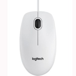 LOGITECH RATÓN B100 CABLE USB 800PPP AMBIDIESTRO 3 BOTONES BLANCO