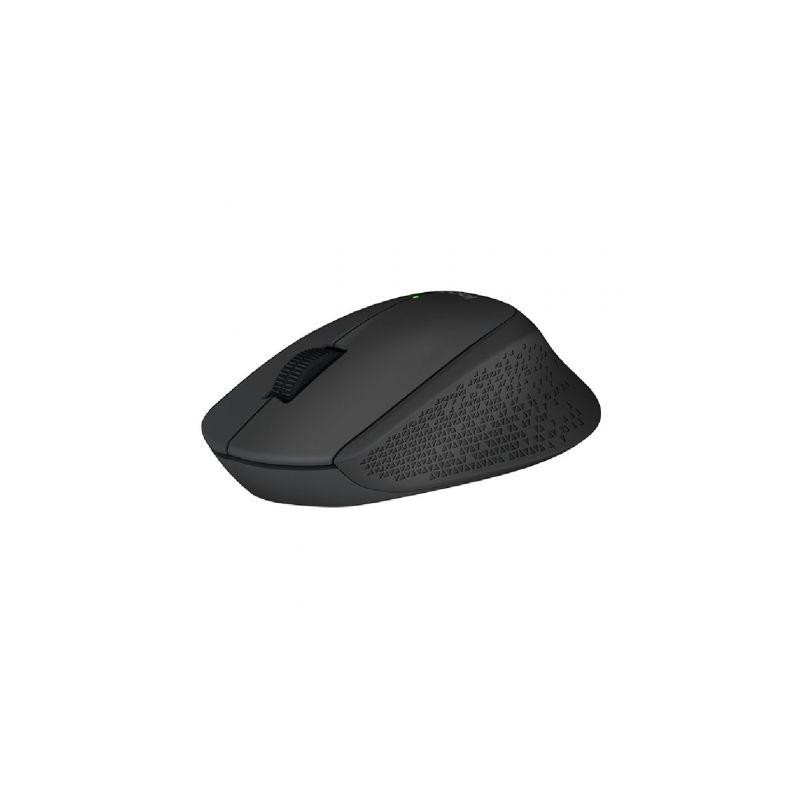 LOGITECH RATÓN M280 INALÁMBRICO 1000PPP ERGONÓMICO DIESTRO 3 BOTONES NEGRO