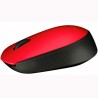 LOGITECH RATÓN M171 INALÁMBRICO 1000PPP AMBIDIESTRO 2 BOTONES ROJO