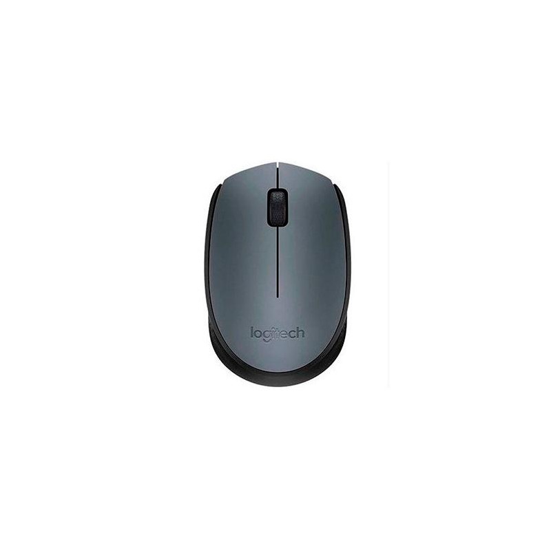 LOGITECH RATÓN M170 INALÁMBRICO 1000PPP AMBIDIESTRO 2 BOTONES GRIS