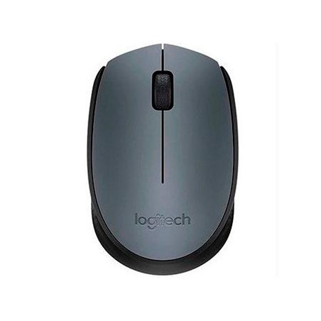 LOGITECH RATÓN M170 INALÁMBRICO 1000PPP AMBIDIESTRO 2 BOTONES GRIS