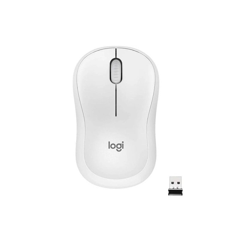 LOGITECH RATÓN M220 INÁLAMBRICO 1000DPI AMBIDIESTRO COMPACTO BLANCO