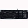 LOGITECH TECLADO K120 CABLE USB QWERTY ESPAÑOL NEGRO