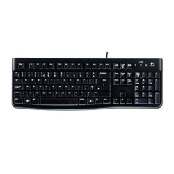 LOGITECH TECLADO K120 CABLE USB QWERTY ESPAÑOL NEGRO