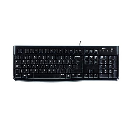 LOGITECH TECLADO K120 CABLE USB QWERTY ESPAÑOL NEGRO