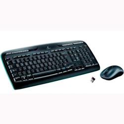 LOGITECH COMBO TECLADO + RATÓN MK330 INALÁMBRICO NEGRO