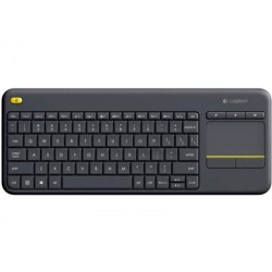 LOGITECH TECLADO K400 PLUS INALÁMBRICO QWERTY ESPAÑOL NEGRO
