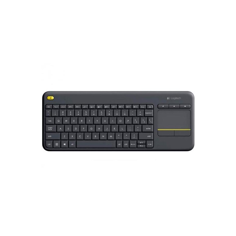LOGITECH TECLADO K400 PLUS INALÁMBRICO QWERTY ESPAÑOL NEGRO
