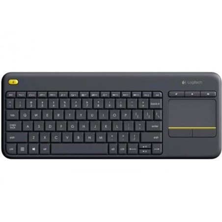 LOGITECH TECLADO K400 PLUS INALÁMBRICO QWERTY ESPAÑOL NEGRO