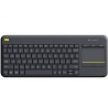 LOGITECH TECLADO K400 PLUS INALÁMBRICO QWERTY ESPAÑOL NEGRO