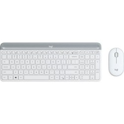 LOGITECH COMBO TECLADO + RATÓN MK470 INALÁMBRICO BLANCO