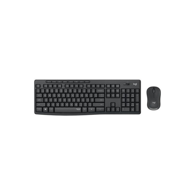 LOGITECH COMBO TECLADO + RATÓN MK295 INALÁMBRICO QWERTY ESPAÑOL GRAFITO