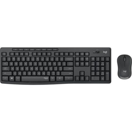 LOGITECH COMBO TECLADO + RATÓN MK295 INALÁMBRICO QWERTY ESPAÑOL GRAFITO