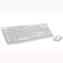 LOGITECH COMBO TECLADO + RATÓN MK295 INALÁMBRICO BLANCO
