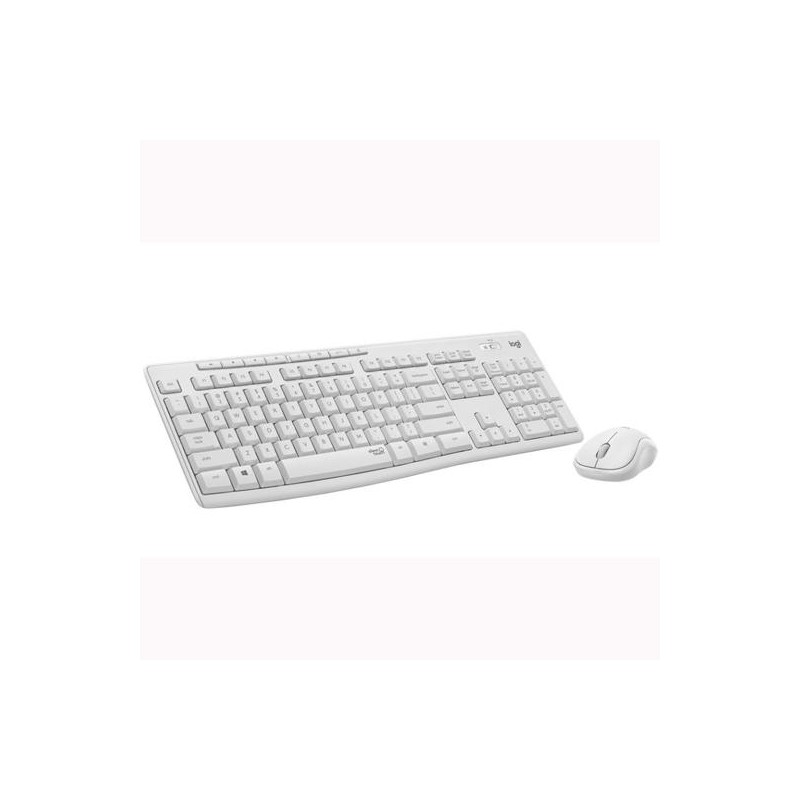 LOGITECH COMBO TECLADO + RATÓN MK295 INALÁMBRICO BLANCO