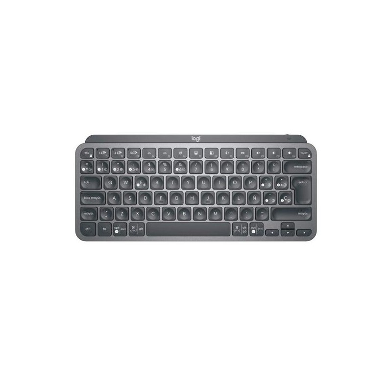 LOGITECH TECLADO MX MINI INALÁMBRICO QWERTY ESPAÑOL GRAFITO