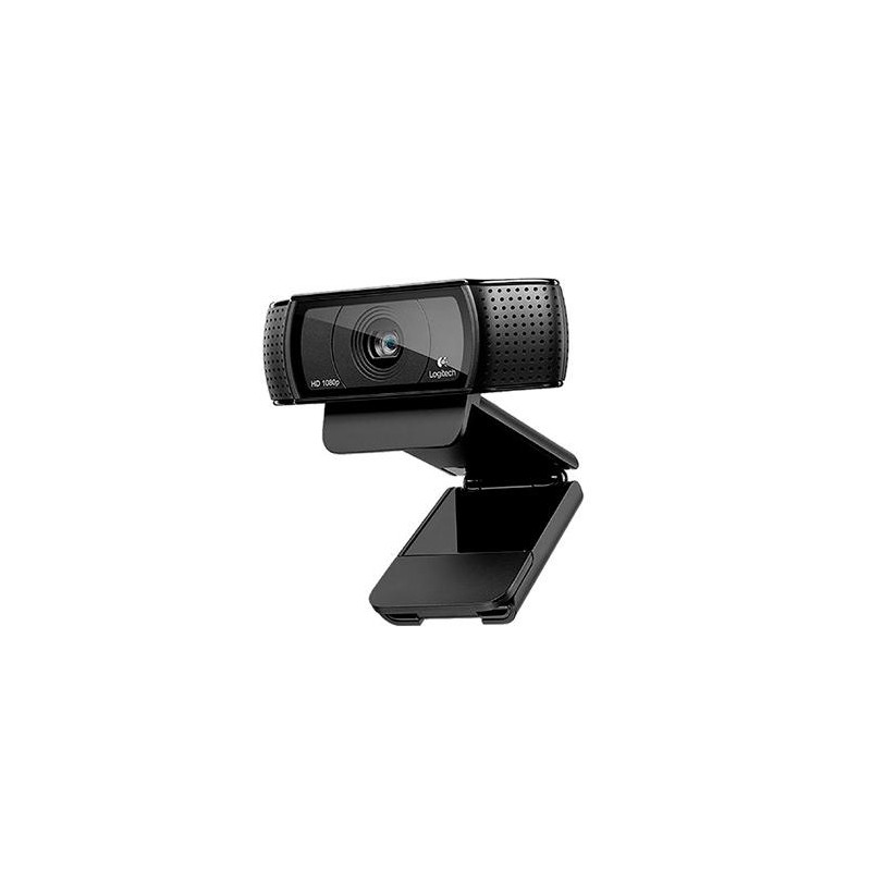 LOGITECH WEBCAM C920 FULL HD CON MICRÓFONO CON AUDIO ESTÉREO 15MP USB 2.0 NEGRO