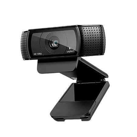 LOGITECH WEBCAM C920 FULL HD CON MICRÓFONO CON AUDIO ESTÉREO 15MP USB 2.0 NEGRO