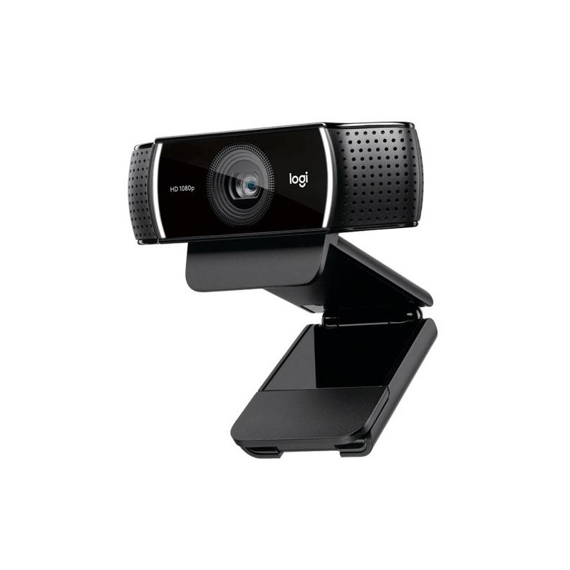 LOGITECH WEBCAM HD PRO STREAM C922 C/TRÍPODE MICRÓFONO INTEGRADO NEGRO