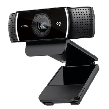 LOGITECH WEBCAM HD PRO STREAM C922 C/TRÍPODE MICRÓFONO INTEGRADO NEGRO