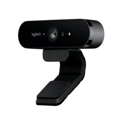 LOGITECH WEBCAM VIDEO 4K, 90º VISION, ZOOM DIGITAL 5X, ENFOQUE AUTOMATICO Y TRIPODE - BRIO