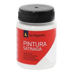 LA PAJARITA TÉMPERA ESCOLAR BOTE DE 35ML SATINADA BLANCO L-21