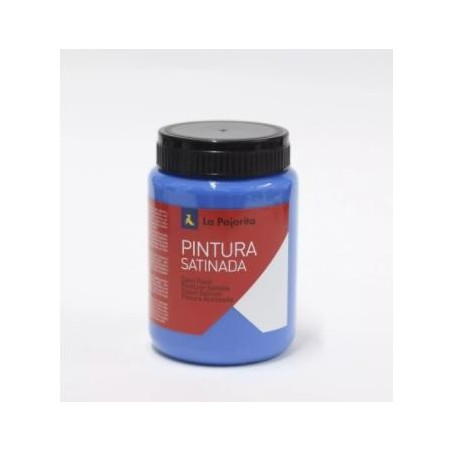 LA PAJARITA TÉMPERA ESCOLAR BOTE DE 35ML SATINADA AZUL INTENSO L-12