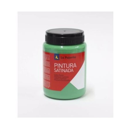 LA PAJARITA TÉMPERA ESCOLAR BOTE DE 35ML SATINADA VERDE VIVO L-17
