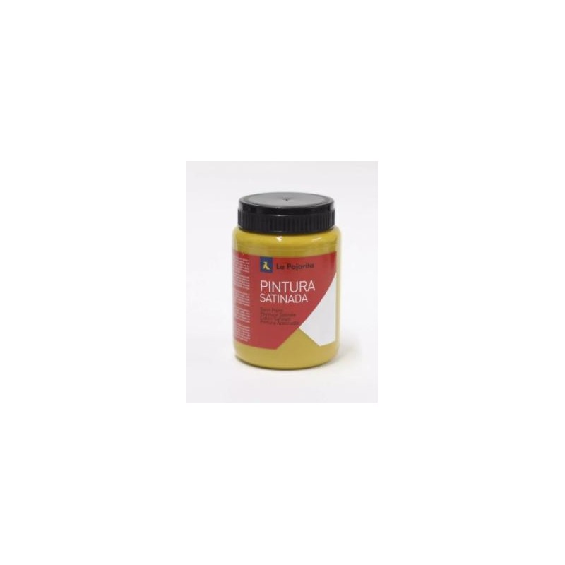LA PAJARITA TÉMPERA ESCOLAR BOTE DE 35ML SATINADA AMARILLO OXIDO L-03