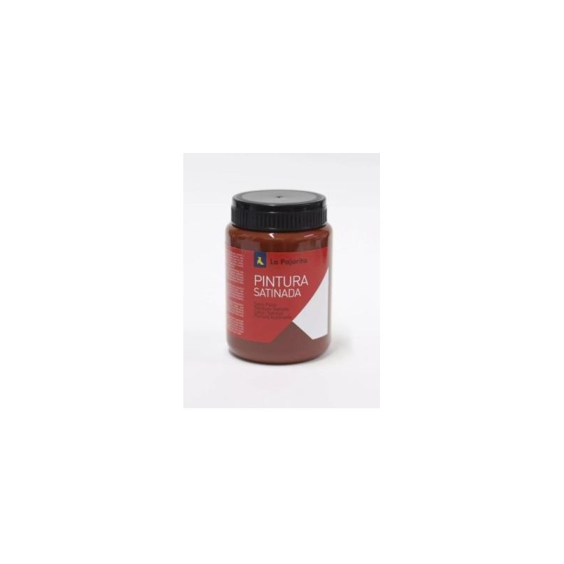 LA PAJARITA TÉMPERA ESCOLAR BOTE DE 35ML SATINADA ROJO OXIDO L-08
