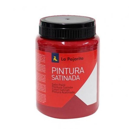 LA PAJARITA TÉMPERA ESCOLAR BOTE DE 375ML CARMIN L-09