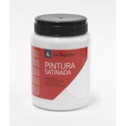 LA PAJARITA TÉMPERA ESCOLAR BOTE DE 35ML SATINADA GRIS PLATA L-19