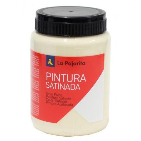 LA PAJARITA PINTURA SATINADA L-25 BOTE DE 375ML MARFIL