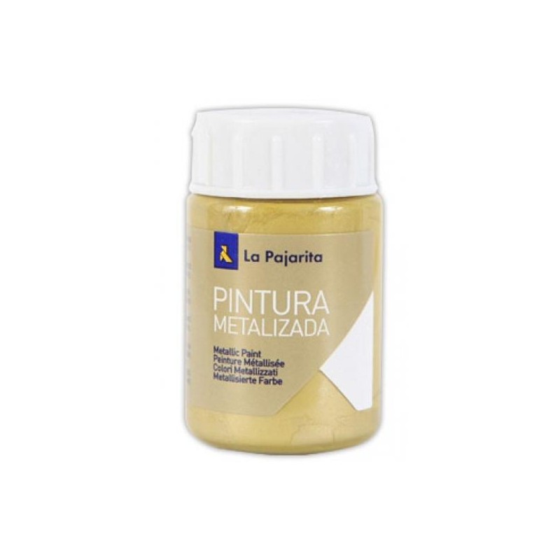 LA PAJARITA PINTURA METALIZADA ME-03 35ML ORO RICO