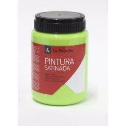 LA PAJARITA TÉMPERA ESCOLAR BOTE DE 35ML SATINADA VERDE LORO L-37