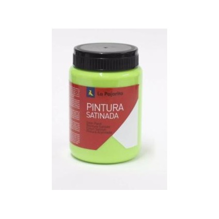 LA PAJARITA TÉMPERA ESCOLAR BOTE DE 35ML SATINADA VERDE LORO L-37