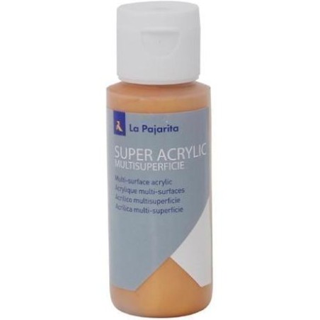 LA PAJARITA PINTURA SUPER ACRYLIC A-47 60ML ORO REAL