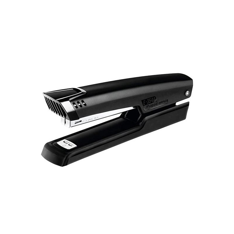 MAPED GRAPADORA SOBREMESA FULL STRIP ESSENTIAL METAL GRAPAS 24/6 26/6 NEGRO