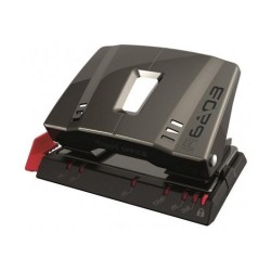 MAPED PERFORADORA ADVANCED METAL 2 AGUJEROS A6203 NEGRO