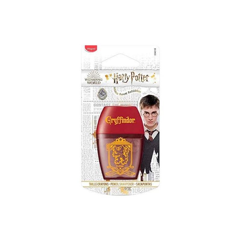 MAPED AFILALÁPICES HARRY POTTER 1 AGUJERO C/ DEPÓSITO TRANSPARENTE BLISTER
