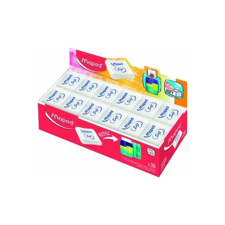 MAPED GOMA ESSENTIAL SOFT RECAMBIO DE AFILABORRA CONNECT