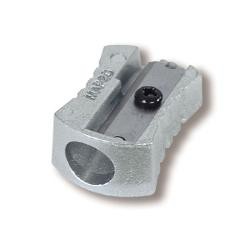 MAPED SACAPUNTAS METÁLICO CLASSIC 1 AGUJERO PLATA C/20U