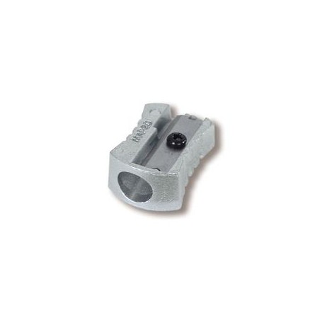 MAPED SACAPUNTAS METÁLICO CLASSIC 1 AGUJERO PLATA C/20U