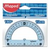 MAPED TRANSPORTADOR GEOMETRIC 180º BASE DE 12 CM