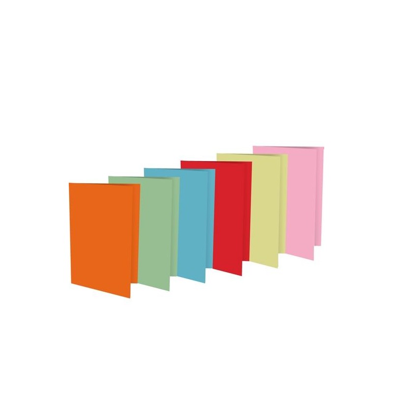 MARIOLA SUBCARPETA A4 32X23,5 CM CARTULINA 180GR AZUL PACK -50U-