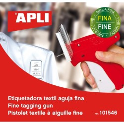 APLI ETIQUETADORA TEXTIL AGUJA FINA