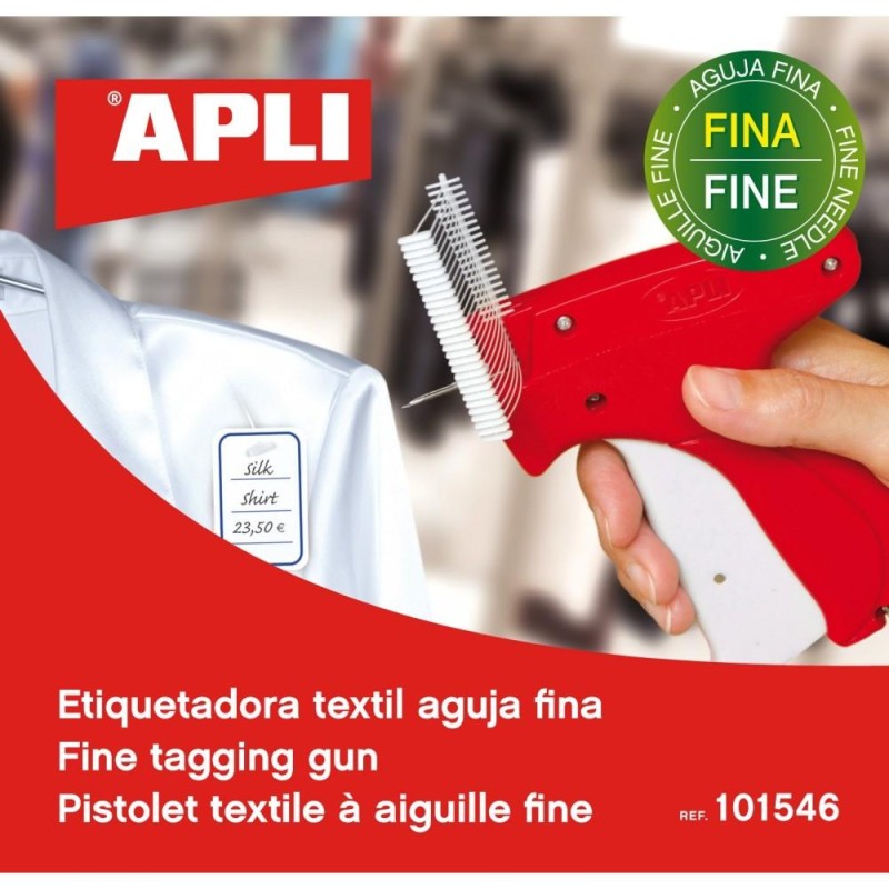 APLI ETIQUETADORA TEXTIL AGUJA FINA