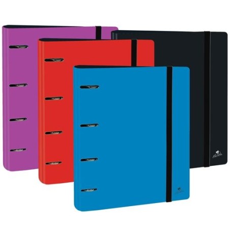 MARIOLA CARPEBLOCK ANILLAS MIXTAS 4X40MM CARTÓN FORRADO PLASTIFICADO C/SURTIDOS